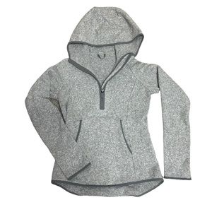 Lululemon “like new”-  “Fleece and Thank you” Pullover. Size 2. Heather grey